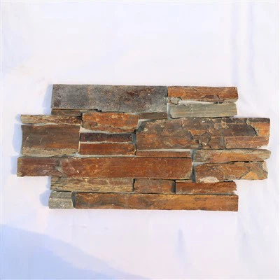 Ristimuotoinen luonnonkivipäällyste Ruskea Slate JRD-020