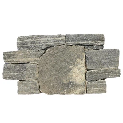 Lukitus kivi paneeli harmaa suonet kvartsiitti JRD% 7b% 7b0% 7d